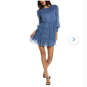 Sandro Swiss Dot Mini Dress